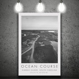 Kiawah Island Golf Resort Ocean Course, Kiawah Island, South Carolina, Golf Art Print, Canvas Print Wall Art