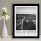 Kiawah Island Golf Resort Ocean Course, Kiawah Island, South Carolina, Golf Art, Framed Art Print Wall Decor