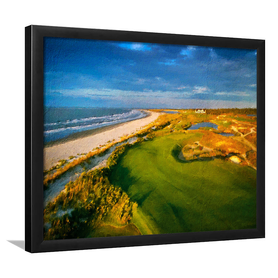 Kiawah Island Golf Resort Ocean Course, South Carolina V1, Golf Art, Gift for him, Framed Art Prints Wall Decor