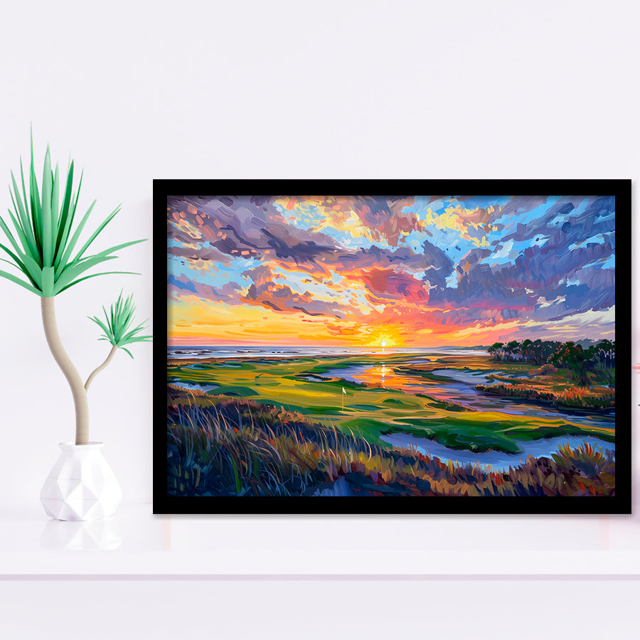 Kiawah Island Golf Resort V1, Golf Art, Gift for him, Framed Art Prints Wall Decor