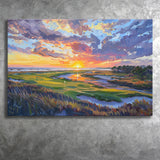 Kiawah Island Golf Resort V1, Golf Art Print, Gift for him, Canvas Prints Wall Art