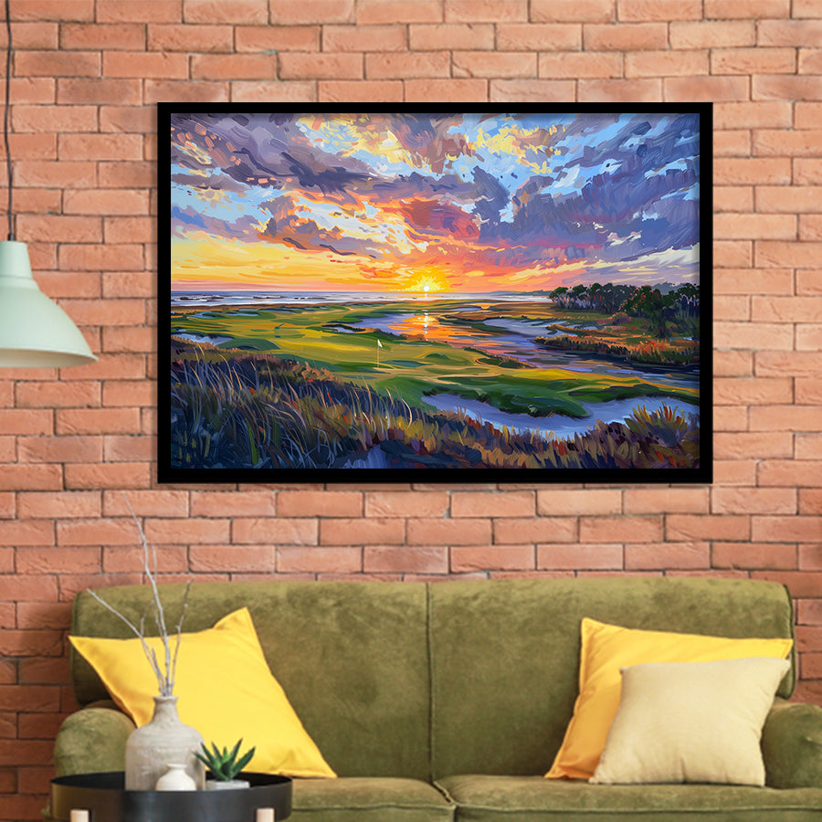 Kiawah Island Golf Resort V1, Golf Art, Gift for him, Framed Art Prints Wall Decor
