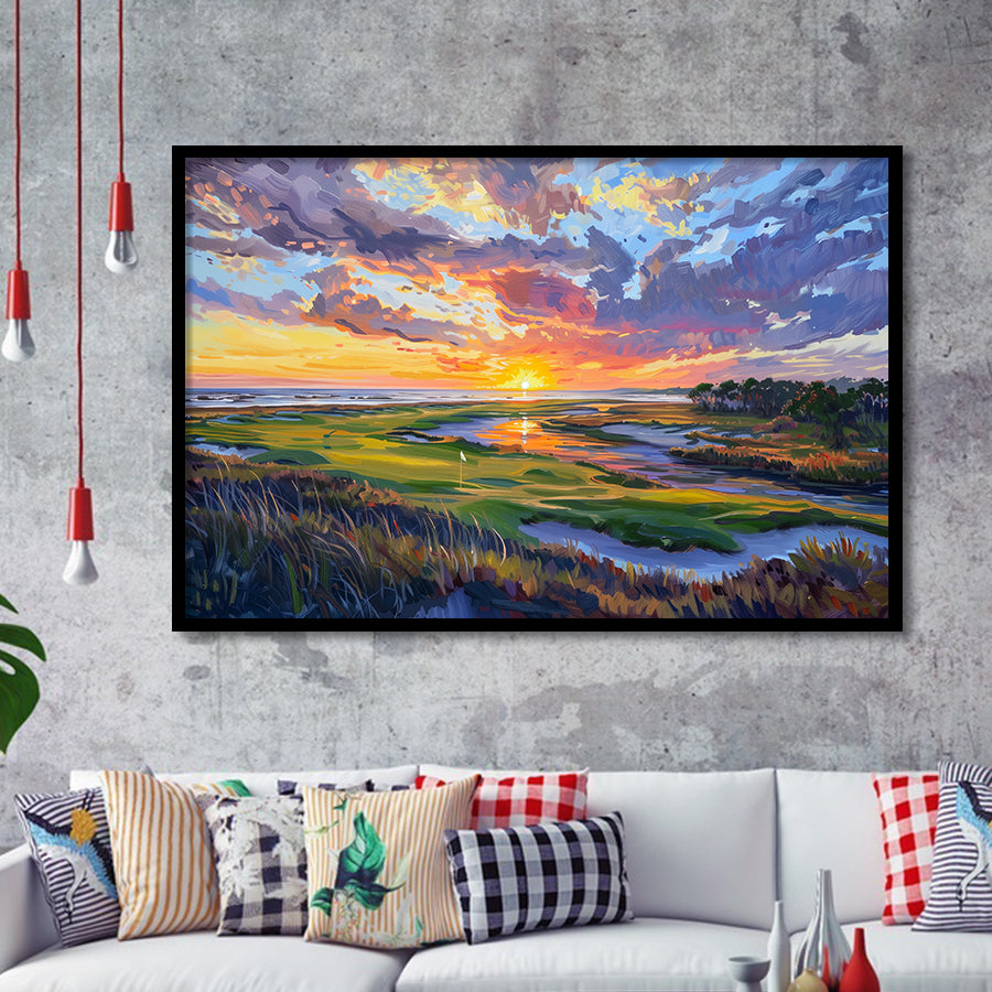 Kiawah Island Golf Resort V1, Golf Art, Gift for him, Framed Art Prints Wall Decor