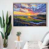 Kiawah Island Golf Resort V1, Golf Art Print, Gift for him, Framed Canvas Prints Wall Art