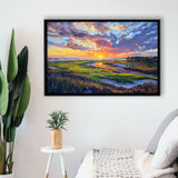 Kiawah Island Golf Resort V1, Golf Art Print, Gift for him, Framed Canvas Prints Wall Art