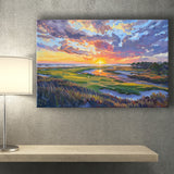 Kiawah Island Golf Resort V1, Golf Art Print, Gift for him, Canvas Prints Wall Art