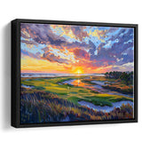 Kiawah Island Golf Resort V1, Golf Art Print, Gift for him, Framed Canvas Prints Wall Art
