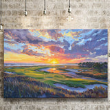 Kiawah Island Golf Resort V1, Golf Art Print, Gift for him, Canvas Prints Wall Art
