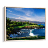 Mauna Kea Golf Course Hole 03, Hawaii, Golf Art Print, Gift for him, Framed Canvas Prints Wall Art