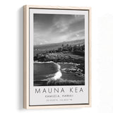 Mauna Kea Golf Course Hole 03, Hawaii, Golf Art Print, Floating Frame, Framed Canvas Print Wall Art