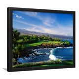 Mauna Kea Golf Course Hole 03, Hawaii, Golf Art, Gift for him, Framed Art Prints Wall Decor