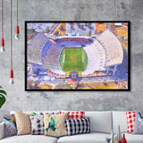 Memorial Stadium Clemson WaterColor Framed Art Prints, Pickens County South Carolina Watercolor, Stadium Art Gifts