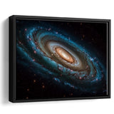 Milky Way Galaxy Photography, Astrophotography Canvas Print, Framed Canvas Print Wall Art Decor,Floating Frame