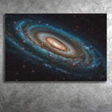 Milky Way Galaxy Photography, Astrophotography Canvas Print, Canvas Print Wall Art Decor, Landscape Art Print