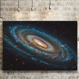 Milky Way Galaxy Photography, Astrophotography Canvas Print, Canvas Print Wall Art Decor, Landscape Art Print