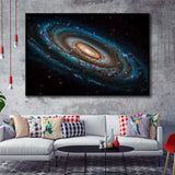 Milky Way Galaxy Photography, Astrophotography Canvas Print, Framed Canvas Print Wall Art Decor,Floating Frame