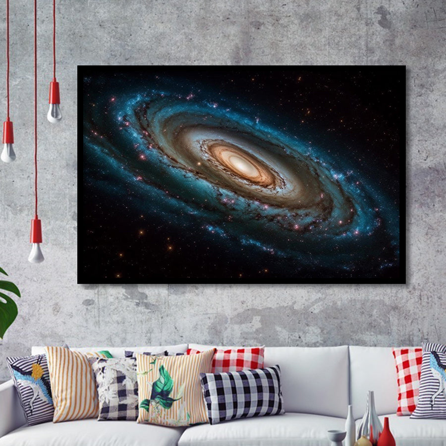 Milky Way Galaxy Photography, Astrophotography Print, Framed Art Print Wall Decor, Framed Picture