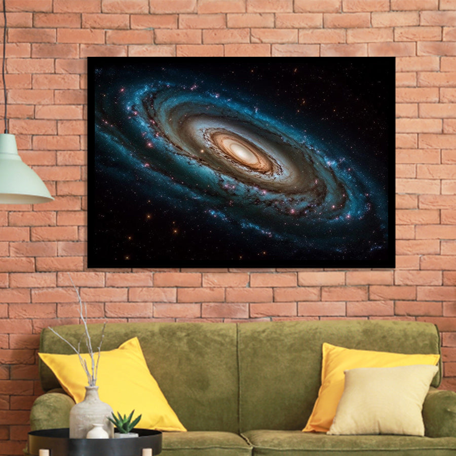 Milky Way Galaxy Photography, Astrophotography Print, Framed Art Print Wall Decor, Framed Picture