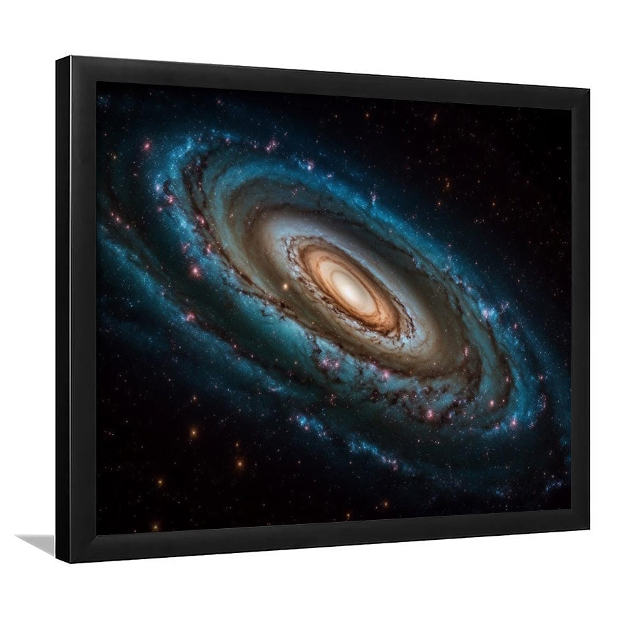 Milky Way Galaxy Photography, Astrophotography Print, Framed Art Print Wall Decor, Framed Picture