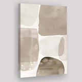 Minimalist Abstract Tonal Fluidity Art Print Modern Neutral Wall Art Home Decor, Canvas Print Wall Art, Wall Decor