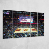 Quicken Loans Arena Cleveland, Stadium Canvas, Sport Art, Gift for him, Multi Panels B, Canvas Prints Wall Art Decor