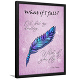 What If I Fall Oh But My Darling What If You Fly Framed Art Prints Wall Decor - Painting Prints, Framed Picture