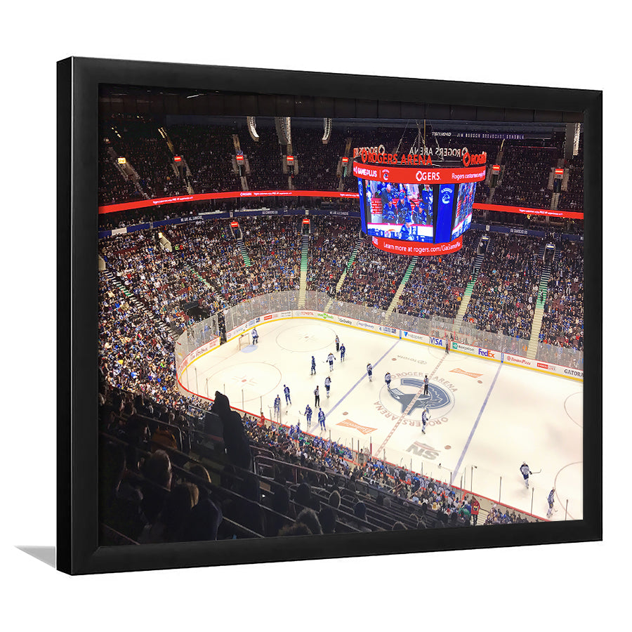 Vancouver Canucks Wall Art Rogers Arena Stadium Art Prints Hockey,Sport Stadium Art Prints, Fan Gift, Wall Decor