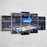 Kentucky Wildcats Stadium Canvas Prints Rupp Arena Wall Art Basketball,Multi Panels,Sport Stadium Art Prints, Fan Gift