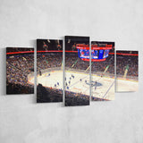 Vancouver Canucks Wall Art Rogers Arena Stadium Canvas Prints Hockey,Multi Panels,Sport Stadium Art Prints, Fan Gift