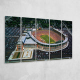 Lambeau Field Stadium, Stadium Canvas, Sport Art, Gift for him, Multi Panels B, Canvas Prints Wall Art Decor