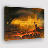 Pandemonium By John Martin, Canvas Prints Wall Art Home Decor