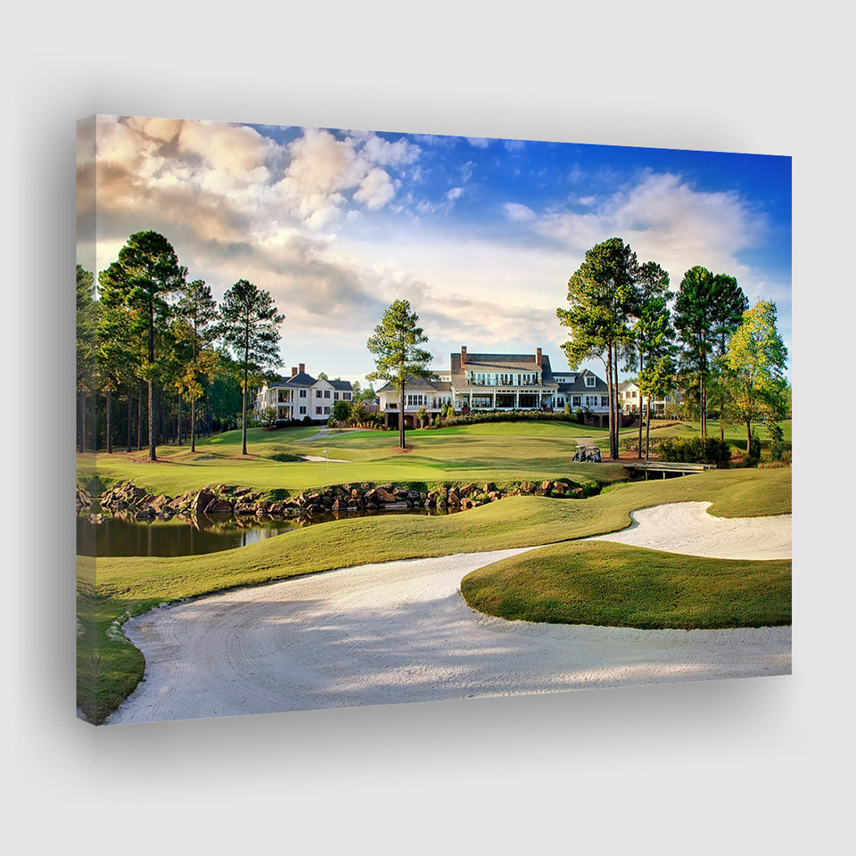 Mid South Golf Couse Canvas Prints Wall Art
