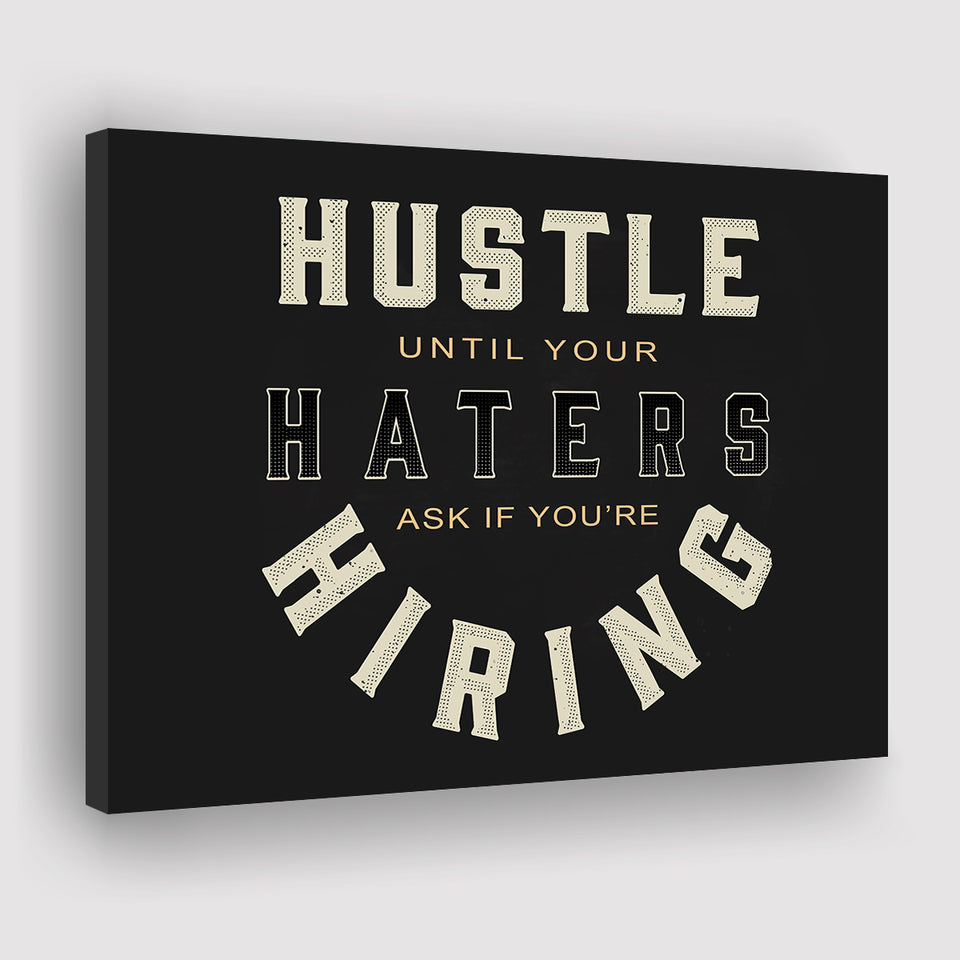 Hiring Canvas Prints Wall Art - Painting Canvas,Office Business Motivation Art, Wall Decor