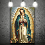Our Lady Of Guadalupe Art, Virgin Mary Of Guadalupe,Modern Canvas, Religious Art, Canvas Painting, Canvas Print Wall Art Decor
