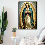 Our Lady Of Guadalupe Art, Virgin Mary Of GuadalupeFramed Canvas Prints Wall Art Decor, Floating Frame