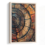 Painting A Close-Up Of An Old Half Of Tree,Framed Canvas Prints Wall Art Decor, Floating Frame