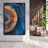 Painting A Close-Up Of An Old  Tree Art,Framed Canvas Prints Wall Art Decor, Floating Frame