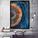 Painting A Close-Up Of An Old Tree Art,Framed Art Prints Wall Decor, Picture Framed