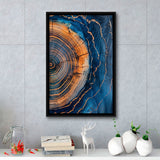 Painting A Close-Up Of An Old  Tree Art,Framed Canvas Prints Wall Art Decor, Floating Frame