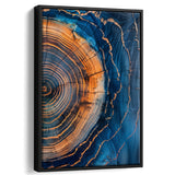 Painting A Close-Up Of An Old  Tree Art,Framed Canvas Prints Wall Art Decor, Floating Frame