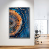 Painting A Close-Up Of An Old  Tree Art,Framed Canvas Prints Wall Art Decor, Floating Frame