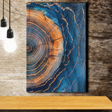 Painting A Close-Up Of An Old  Tree Art, Canvas Painting, Canvas Print Wall Art Decor