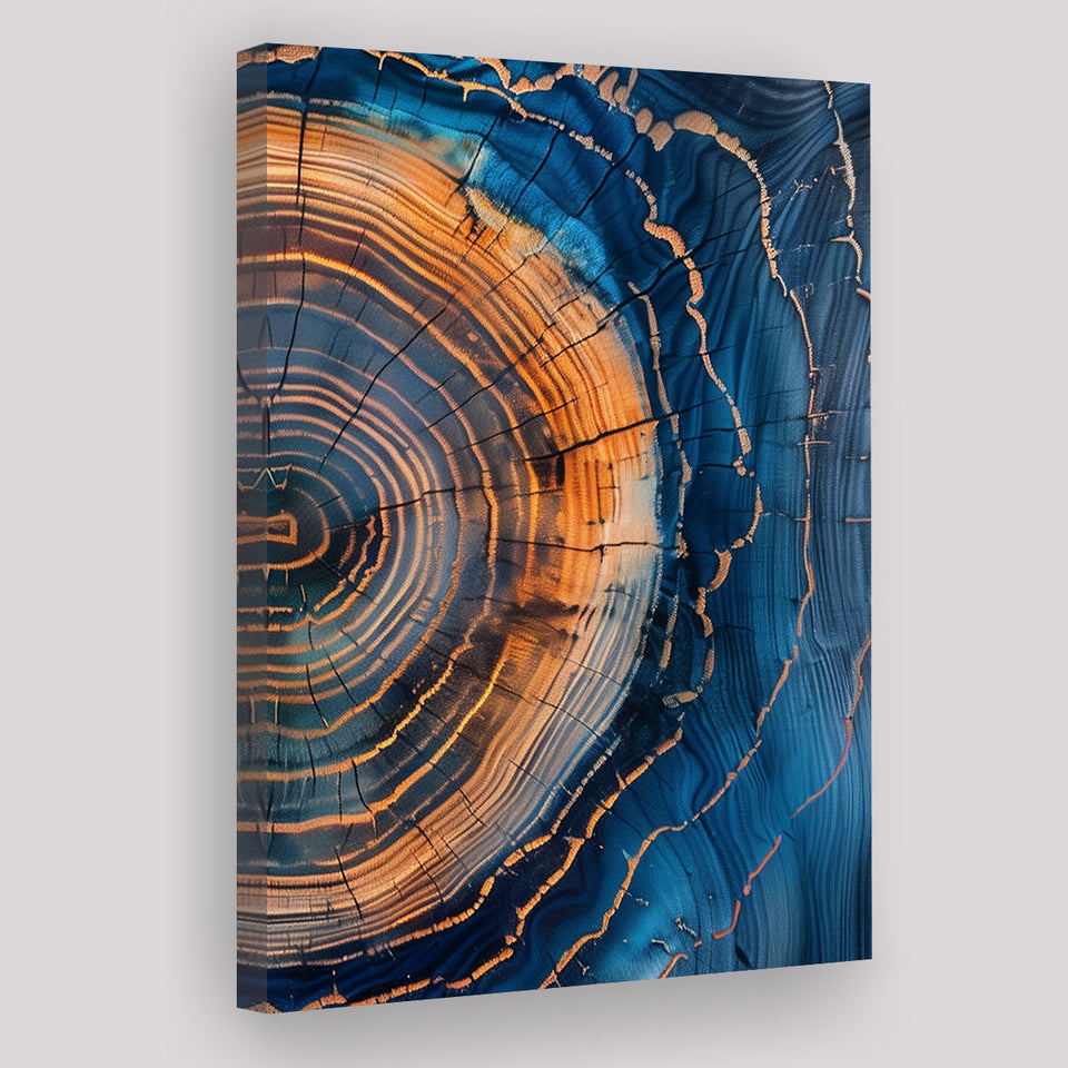 Painting A Close-Up Of An Old  Tree Art, Canvas Painting, Canvas Print Wall Art Decor