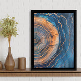 Painting A Close-Up Of An Old  Tree Art,Framed Canvas Prints Wall Art Decor, Floating Frame