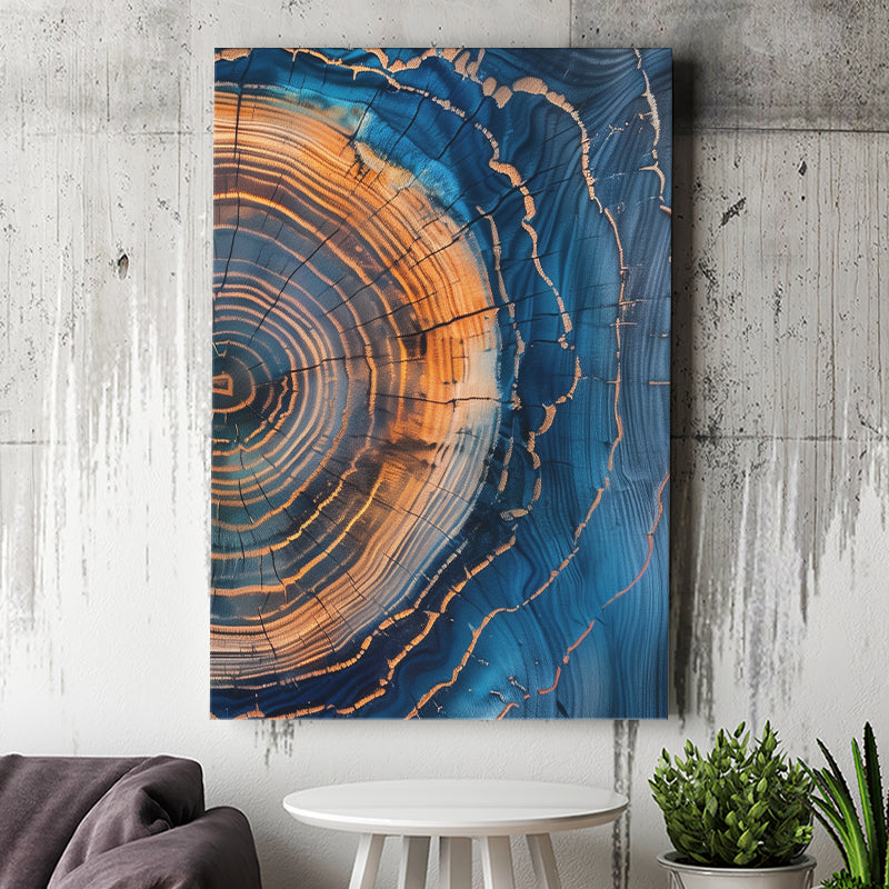 Painting A Close-Up Of An Old  Tree Art, Canvas Painting, Canvas Print Wall Art Decor