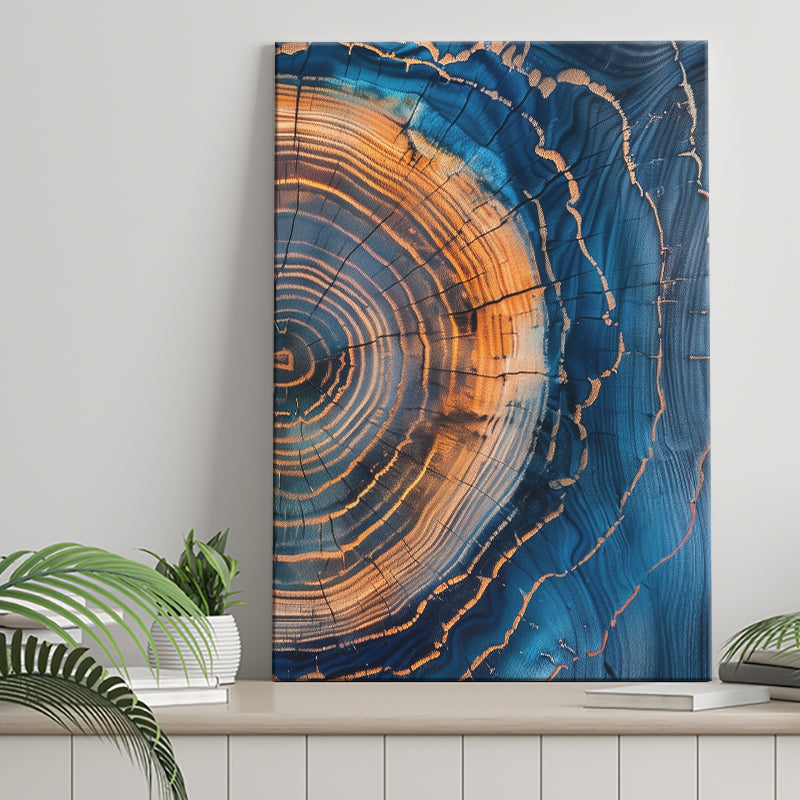 Painting A Close-Up Of An Old  Tree Art, Canvas Painting, Canvas Print Wall Art Decor