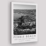 Pebble Beach Golf Links 7th, Pebble Beach, California, Golf Art Print, Gift for him, Canvas Print Wall Art