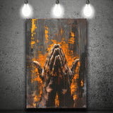 Praying Hands Unique Painting V1, Canvas Painting, Canvas Prints Wall Art Decor