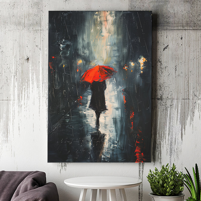 Rain Cloud Oil Paintingvintage Dark Academia, Canvas Painting, Canvas Print Wall Art Decor