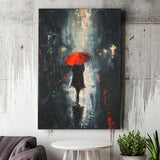 Rain Cloud Oil Paintingvintage Dark Academia, Canvas Painting, Canvas Print Wall Art Decor